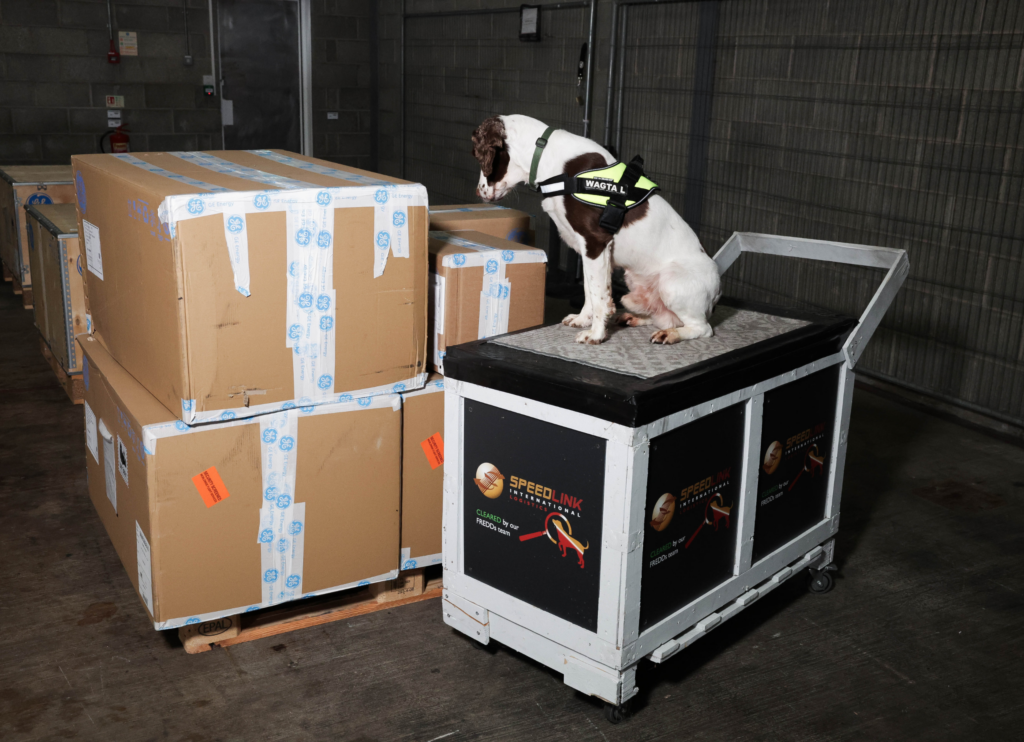 NAKEDPR PR imagery to promote Speedlink's 'Dogs with Jobs' programme
